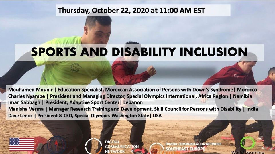 Webinar Announcement: “Sports and Disability Inclusion”