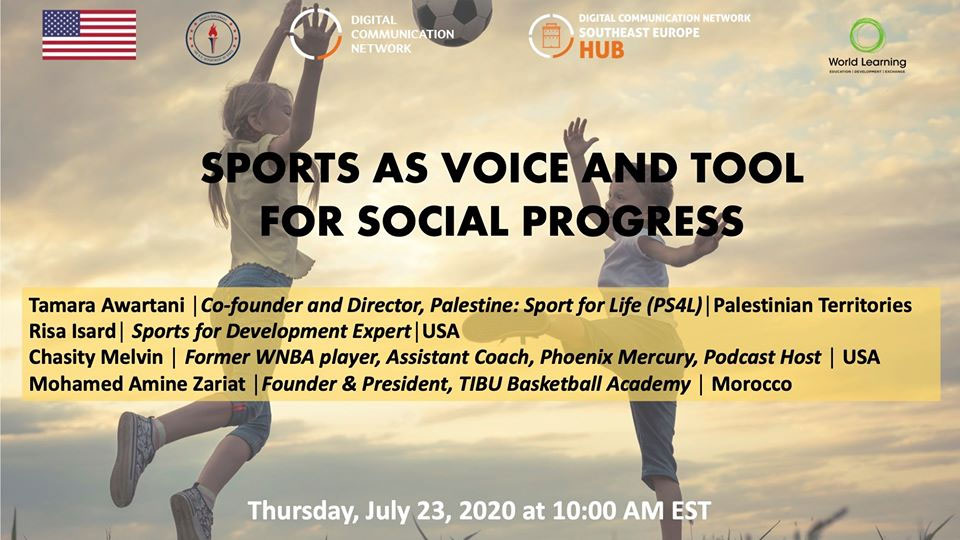 Webinar Announcement: “Sports as Voice and Tool for Social Progress”