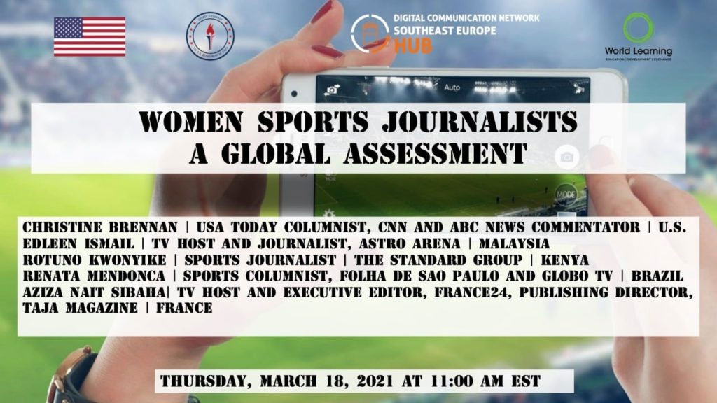 Webinar: “Women Sports Journalists: A Global Assessment”