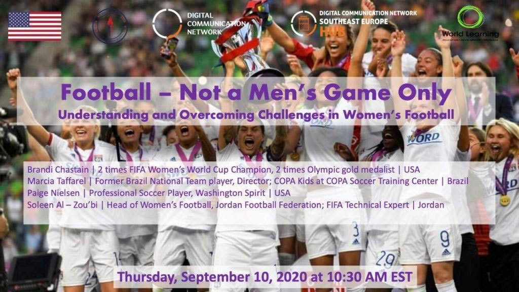 Webinar Announcement: “Football: Not a Men’s Game Only”