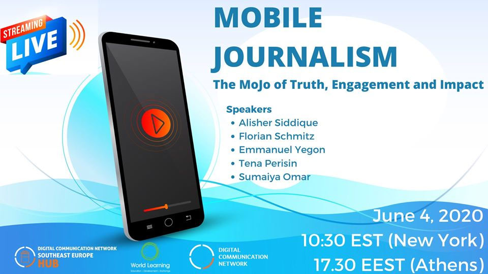 Webinar Announcement: «Mobile Journalism: The MoJo of Truth, Engagement and Impact»