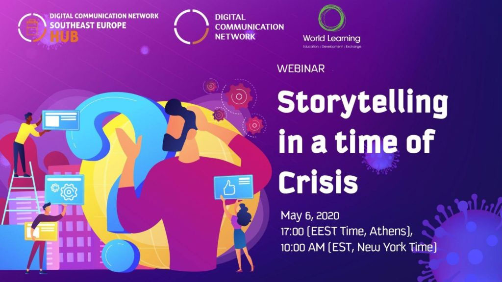 Storytelling in a Time of Crisis-Webinar Announcement