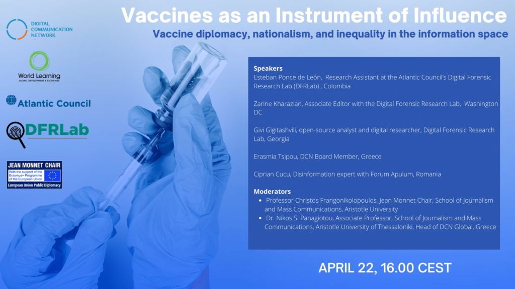 Webinar: “Vaccines as an instrument of influence”